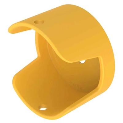 EAO Push Button Shroud for Use Only with Part No. 704.064.2 and 704.066.2, Plastic, 83 mm Diameter, Yellow 704.927.9