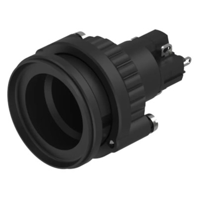 EAO Modular Switch Actuator for Use with Series 14, Push Button, Momentary Operation, IP67, 250V AC 14-131.0252
