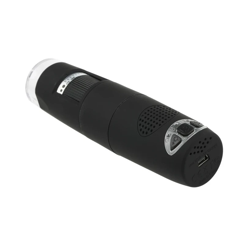 RS PRO USB WiFi Digital Microscope 1280 x 1024 Pixel, 500 to 600x Magnification, LED Illuminated, Internal Battery 913-2493