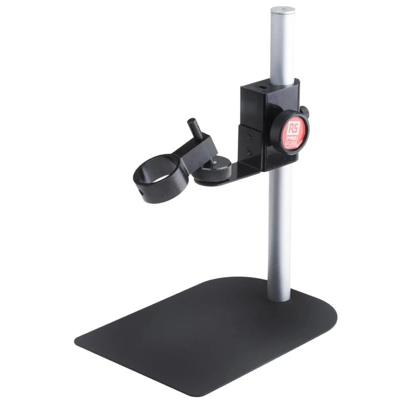 RS PRO Microscope Desktop Stand for WiFi Microscope, Height Adjustable 200 mm, Compact Design 913-2500