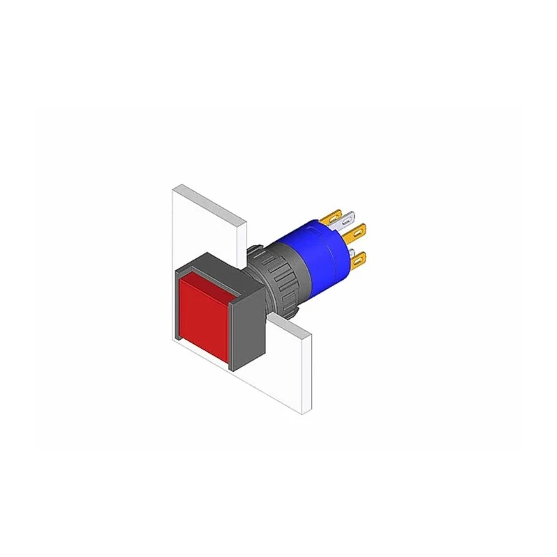 EAO Modular Switch Actuator Push Button Black for Use with Series 51 Switches 51-151.022