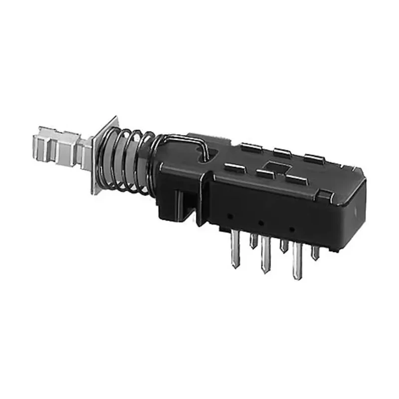 KNITTER-SWITCH MPB Series Miniature Push Button Switch, Momentary, PCB Mount, DPDT, IP40/IP67 Rated, 100V AC MPBS-22H01-F14