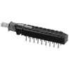 KNITTER-SWITCH MPB Series Miniature Push Button Switch Latching PCB Mount 6PDT Silver Plunger IP40/IP67 MPBS-62H01-LF-14