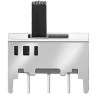 KNITTER-SWITCH PCB Slide Switch DPST Latching 350mA Copper Actuator MFP 211 N
