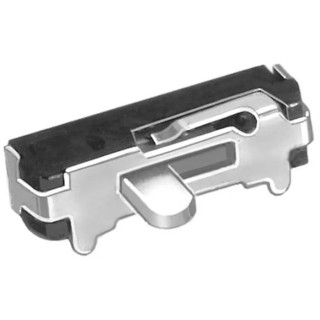 KNITTER-SWITCH PCB Slide Switch SPST Latching 12V DC 200mA, 300mA, 500mA Phosphor Bronze MMS 124