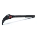 GearWrench Crow Bar 203.2mm Length Black Phosphate Alloy Steel Curved End Indexing Pry Bar 82208