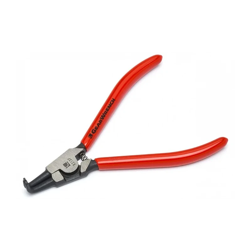 GearWrench 5in Overall External Bent Jaw Circlip Plier Alloy Steel Clear Coat 82131