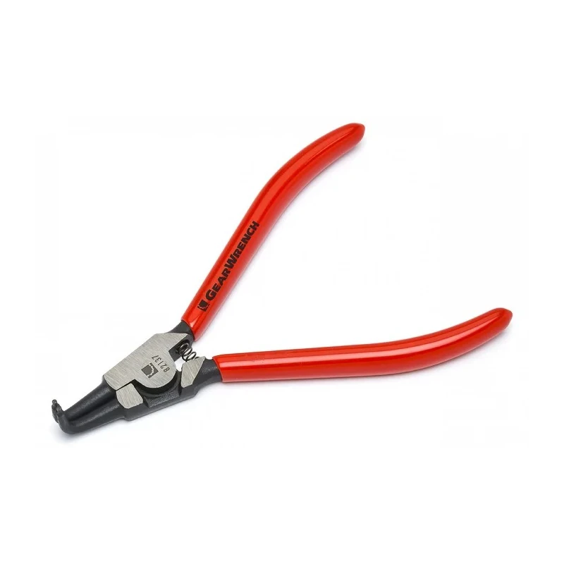 GearWrench 7 Inch 90° Fixed Tip External Snap Ring Circlip Plier Alloy Steel Clear Coat 82137