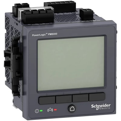 Schneider Electric 3 Phase Electromechanical LCD Energy Meter PM8000 Series METSEPM8240