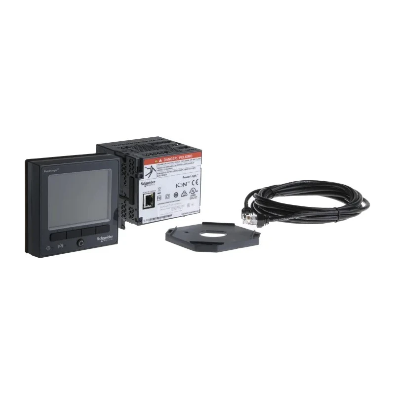 Schneider Electric 3 Phase Electromechanical LCD Energy Meter 90.5x90.5x90.8 mm PM8000 Series METSEPM8244