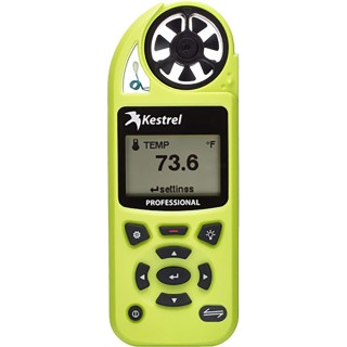 Kestrel 0852HVG Impeller Anemometer Measures Dew Point, Relative Air Density, Air Flow, Evaporation Rate, Tail Wind 0852HVG