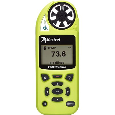 Kestrel 0852HVG Impeller Anemometer Measures Dew Point, Relative Air Density, Air Flow, Evaporation Rate, Tail Wind 0852HVG