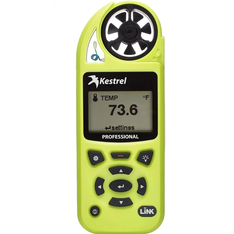 Kestrel 0852LHVG Impeller Anemometer Measures Dew Point, Heat Index, Density Altitude, Altitude, Density, Wet Bulb 0852LHVG
