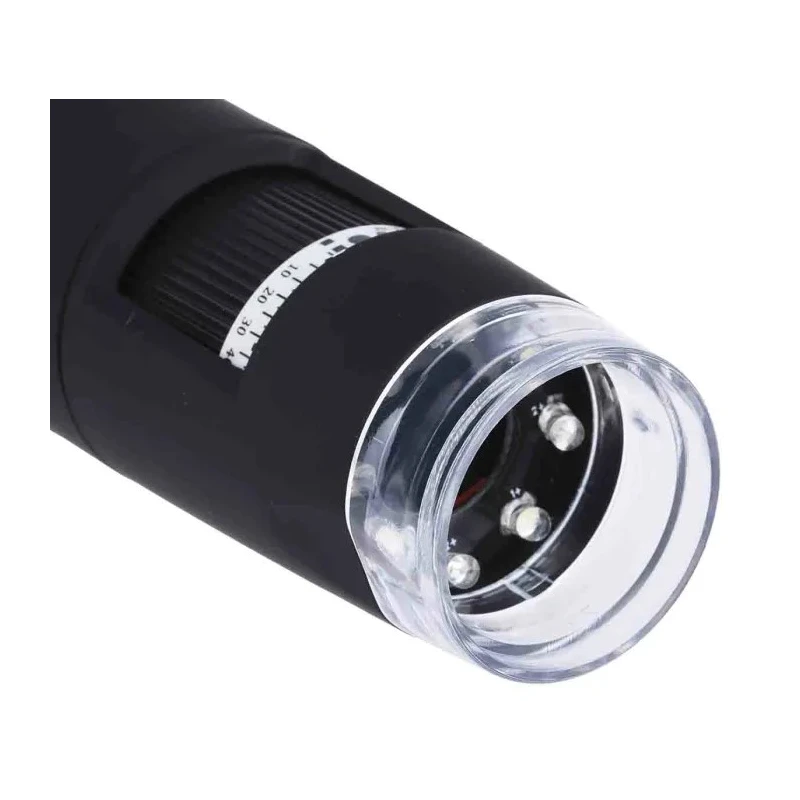 RS PRO USB WiFi Microscope, 5x to 200x Magnification, Illuminated, LED Lighting, 30fps Frame Rate 913-2480