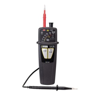 Chauvin Arnoux LED Voltage Tester 690 V AC, 750 V DC Continuity Check Battery Powered CAT IV P01191742Z