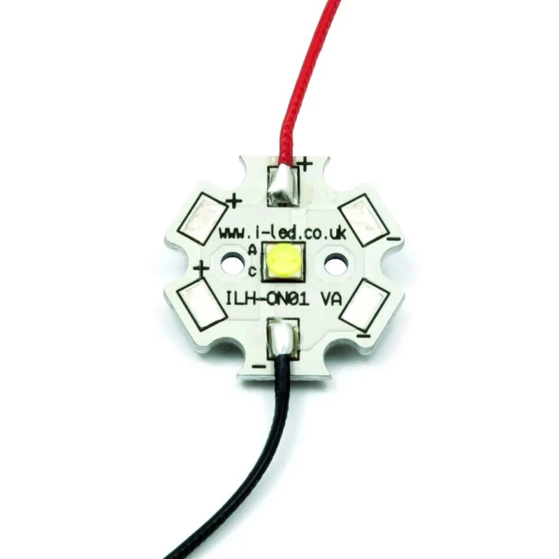 Intelligent LED Solutions OSLON Square PowerStar LED Array White 4000K 2W 2A 3.2V ILH-OG01-NUWH-SC221-WIR200.