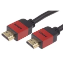 RS PRO 7.5 m High Speed Male HDMI to Male HDMI Cable, 300V, Polyvinyl Chloride Jacket, Red 913-4871