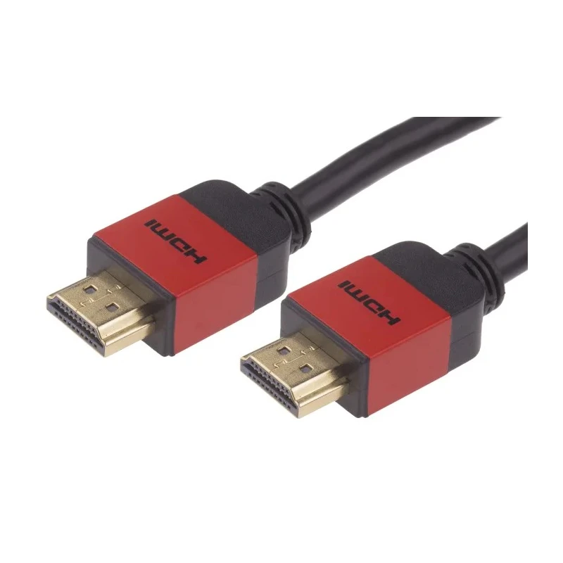 RS PRO 7.5 m High Speed Male HDMI to Male HDMI Cable, 300V, Polyvinyl Chloride Jacket, Red 913-4871