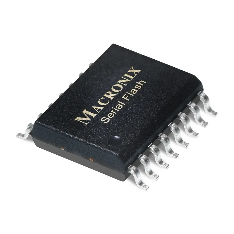 Macronix NOR 512 MB Serial Flash Memory 16-Pin SOP MX25L51245GMI-10G 2.7-3.6V 166MHz Surface Mount