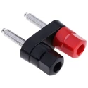 Abbatron Red and Black 30A Binding Post with Brass Contacts and Tin Plating 269-RB