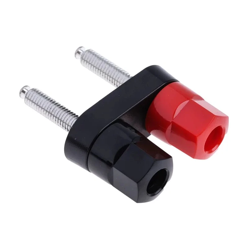 Abbatron Red and Black 30A Binding Post with Brass Contacts and Tin Plating 269-RB