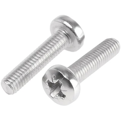 RS PRO Pozidriv Pan Stainless Steel Machine Screw 4mm M2 914-1462
