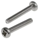 RS PRO Pozidriv Pan Stainless Steel Machine Screw 16 mm M2.5 914-1484