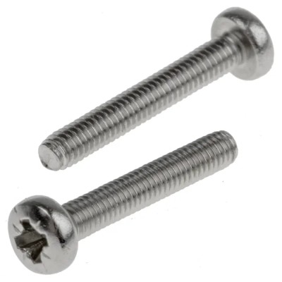 RS PRO Pozidriv Pan Stainless Steel Machine Screw 16 mm M2.5 914-1484