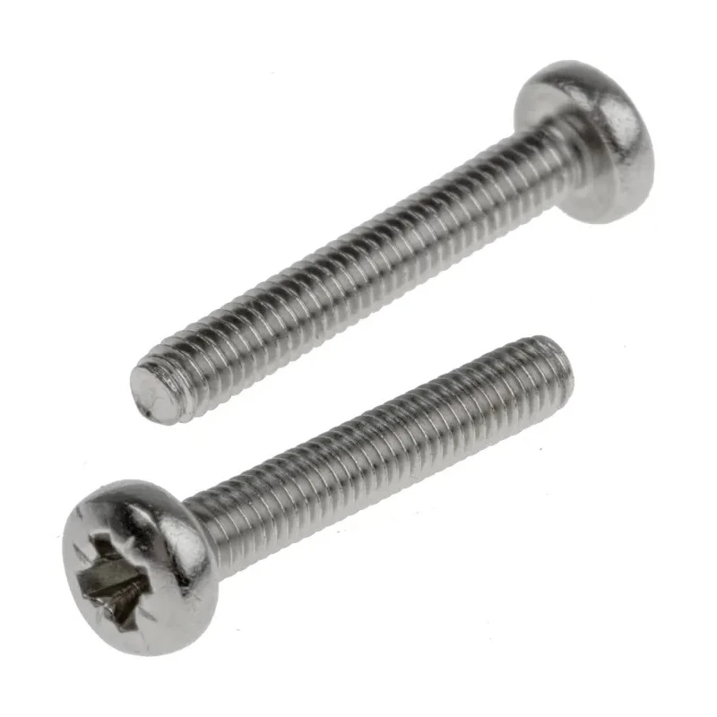 RS PRO Pozidriv Pan Stainless Steel Machine Screw 16 mm M2.5 914-1484