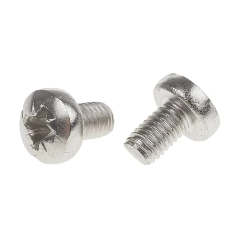 RS PRO Pozidriv Pan Stainless Steel Machine Screw 10 mm M6 914-1523