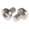 RS PRO Pozidriv Pan Head Stainless Steel Machine Screw M8 Thread 1.25 mm Length 914-1545