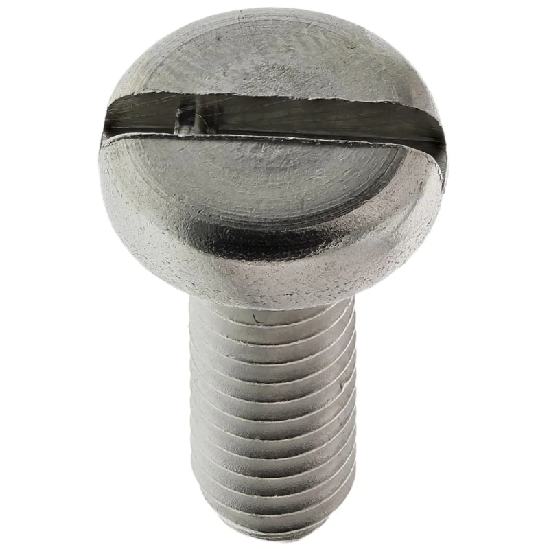 RS PRO Slot Pan Stainless Steel Machine Screw M5 Thread 6 mm Length 914-1589