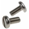 RS PRO Slot Pan Head Stainless Steel Machine Screw M5 x 10mm A2 Grade 914-1598