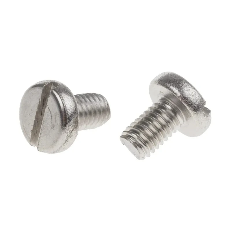 RS PRO Slot Pan Stainless Steel Machine Screw M6 Thread 10 mm Length 914-1602