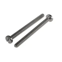 RS PRO Slot Pan Stainless Steel Machine Screw 60 mm M5 914-1605