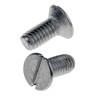 RS PRO Slot Countersunk Stainless Steel Machine Screw 6 mm M2.5 914-1649