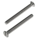 RS PRO Slot Countersunk Stainless Steel Machine Screw 40 mm M4 914-1668