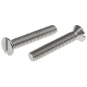 RS PRO Slot Countersunk Stainless Steel Machine Screw 35 mm M6 914-1709
