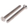 RS PRO Slot Countersunk Stainless Steel Machine Screw 60 mm M6 914-1715