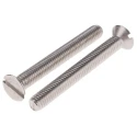 RS PRO Slot Countersunk Stainless Steel Machine Screw 50 mm M6 914-1712