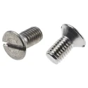 RS PRO Slot Countersunk Stainless Steel Machine Screw 16 mm M8 914-1721