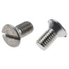 RS PRO Slot Countersunk Stainless Steel Machine Screw 16 mm M8 914-1721