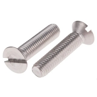 RS PRO Slot Countersunk Stainless Steel Machine Screw 35 mm M8 914-1731