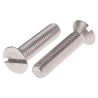 RS PRO Slot Countersunk Stainless Steel Machine Screw 35 mm M8 914-1731