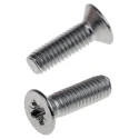 RS PRO Pozidriv Countersunk Stainless Steel Machine Screw M3 x 10mm A2 304 914-1778