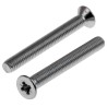 RS PRO Pozidriv Countersunk Stainless Steel Machine Screw 25 mm M3 914-1775
