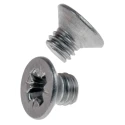 RS PRO Pozidriv Countersunk Stainless Steel Machine Screw M4 Thread 5 mm Length 914-1784