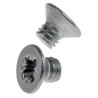RS PRO Pozidriv Countersunk Stainless Steel Machine Screw M4 Thread 5 mm Length 914-1784