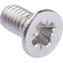 RS PRO Countersunk Pozidriv Stainless Steel Machine Screw M4 Thread 8 mm Length 914-1787