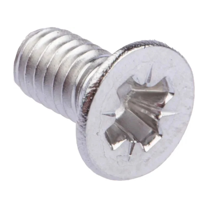 RS PRO Countersunk Pozidriv Stainless Steel Machine Screw M4 Thread 8 mm Length 914-1787